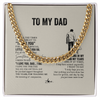 Personalized To My Dad Necklace From Daughter For All The Times That I Forgot To Thank You Dad Birthday Fathers Day Christmas Customized Gift Box Message Card