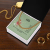 Cuban Link Chain to Dad Necklace Gift For Him, Birthday Gift, Aniversary Gift