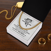 Necklace Gift For Him, Birthday Gift, Aniversary Gift - Fishing - To My Master Baiter - I Love You