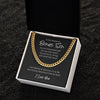 Happy Graduation Men's Cuban Link Chain for Bonus Son with Heartfelt Message Card in Luxury Box | Perfect Gift from Step Mom or Step Dad