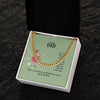 Cuban Link Chain to Dad Necklace Gift For Him, Birthday Gift, Aniversary Gift