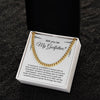 Will You Be My Godfather? Godfather Proposal Gift Necklace for Men Adults Size