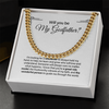 Will You Be My Godfather? Godfather Proposal Gift Necklace for Men Adults Size