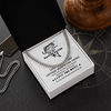 Necklace Gift For Him, Birthday Gift, Aniversary Gift - Fishing - To My Master Baiter - I Love You