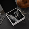 Necklace Gift For Him, Birthday Gift, Aniversary Gift - Family - To My Future Husband - I Love You With My Whole Heart