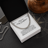 Will You Be My Godfather? Godfather Proposal Gift Necklace for Men Adults Size