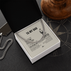 Personalized To My Dad Necklace From Daughter For All The Times That I Forgot To Thank You Dad Birthday Fathers Day Christmas Customized Gift Box Message Card
