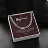 Cuban Link Chain Necklace, To My Boyfriend Necklace for Women, Adults Size