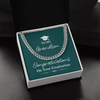Happy Graduation To My Grandson, Cuban Link Chain, Graduation Present, Grad Gift, From Grandparents