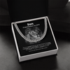 Son, You did it Cuban Link Chain Necklace Graduation Necklace Gift For Him, Birthday Gift, Aniversary Gift
