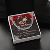 Necklace Gift For Him, Birthday Gift, Aniversary Gift - Skull - To My King - I Love You
