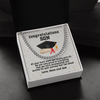 Happy Graduation Graduation Gift for Son from Mom and Dad Cuban Link Chain Necklace