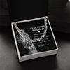 Necklace Gift For Him, Birthday Gift, Aniversary Gift - Family - To My Future Husband - I Love You With My Whole Heart
