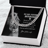 Necklace Gift For Him, Birthday Gift, Aniversary Gift - Family - To My Future Husband - I Love You With My Whole Heart