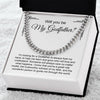 Will You Be My Godfather? Godfather Proposal Gift Necklace for Men Adults Size