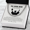 Happy Graduation Best Graduation Gifts for Son from Parent, Cuban Chain Necklace for Son Graduation, Graduation Gift High School Guy, Graduation Gift 2023