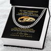 Personalized Cuban Link Chain Gift For Husband - I Wish I Could Turn Back To The Clock Cuban Link Chain Valentines Day Gift For Him