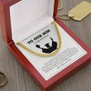Happy Graduation Best Graduation Gifts for Son from Parent, Cuban Chain Necklace for Son Graduation, Graduation Gift High School Guy, Graduation Gift 2023