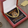 Lion Son In Law Birthday Gift Teen Son Birthday From Mom To Son Silver Chain Necklace