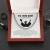 Happy Graduation Best Graduation Gifts for Son from Parent, Cuban Chain Necklace for Son Graduation, Graduation Gift High School Guy, Graduation Gift 2023