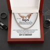 To My Man Silver Adult Chain Necklace Gift, Romantic 1st Anniversary Gifts for Him, Jusband Gifts