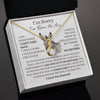 I'm Sorry I Have Been An Ass Sorry Necklace, Gifts For Her