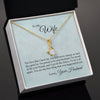 Gift for wife~ To My Wife Necklace, Christmas gift, Valentines day Gift For My Wife, Romantic Wife Gift, Wife Birthday Surprise