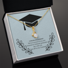 Class of 2023, Gift Necklace, Message Card Graduation Gifts for Her, High School Graduation Gifts for Her, College Graduation,