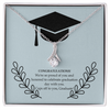Class of 2023, Gift Necklace, Message Card Graduation Gifts for Her, High School Graduation Gifts for Her, College Graduation,
