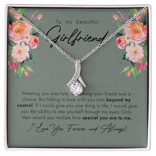Meaningful Necklace for Girlfriend, Cute Gift for Girlfriend Necklace for Women, Adults Size
