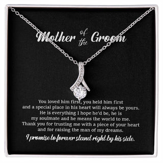 Mother of The Groom Wedding Gift from Bride, Mother of The Groom Necklace, Mother in law Necklace