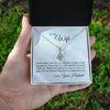 Gift for wife~ To My Wife Necklace, Christmas gift, Valentines day Gift For My Wife, Romantic Wife Gift, Wife Birthday Surprise