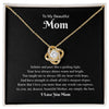 To My Mom Necklace, Gift For Mom, Mothers Day Gifts, Christmas Gift For Mom, Birthday Gift For Mom, Mom Gift From Daughter or Son