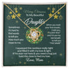 To my Daughter Necklace, Merry Christmas Gift for Daughter