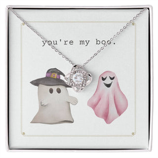 You're My Boo Necklace, Halloween Gift To My Girlfriend, Necklace For Girlfriend