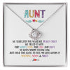 To My Aunt Necklace From Niece Nephew We Squeezed This Necklace Aunt Birthday Mothers Day Christmas Jewelry Customized Gift Box Message Card