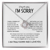 Apology Gift for Her, Gifts For Girlfriend Apology Necklace gift, Forgiveness Gift For Girlfriend, I'm Sorry Gift For Her, Apology Jewelry