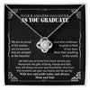 To Our Graduate Daughter Necklace, Graduation Necklace for Daughter, Class of 2022, College Graduation Gift for Her, Graduation Jewelry