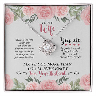To My Wife Necklace, Gift For Wife, Anniversary Gift For Wife