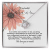 Mother's Day Necklace, Mother-In-Law, Message Card Mom, Love Knot Necklace, Gift Ideas from Daughter-In-Law, Mother's Day Box, Gift For Mother's Day