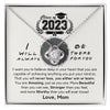 To My Daughter Graduation Gift, Necklace Gift for Daughter Graduation, High School, Senior Graduation, Class of 2023