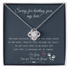 Sorry For Hurting You Necklace, Forgiveness Gift, Apology Gift for Her, I'm Sorry Gift For Her, Gift to Say Your Sorry, Apology Jewelry