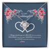 To My Goddaughter Necklace From Godmother Braver Stronger Smarter Loved Goddaughter Jewelry Birthday Graduation Christmas Customized Message Card