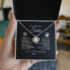To My Sister Necklace From Brother I Wish You The Strength Sister Birthday Graduation Inspirational Customized Gift Box Message Card