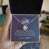 Personalized To My Wife Love Knot Necklace From Husband Gifts For Wife For Her I Did Not Marry You So That I Could Live With You Wife