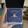 Hockey Mom Necklace Message Card, Gift for Mom, Christmas Gift