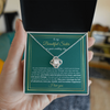 Sister of The Bride Necklace, Sister Wedding Gift for Bride from Sister on Wedding Day, Meaningful Gift