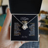 To My Daughter Always With You Personalized Necklace Gift From Dad