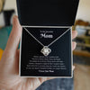 To My Mom Necklace, Gift For Mom, Mothers Day Gifts, Christmas Gift For Mom, Birthday Gift For Mom, Mom Gift From Daughter or Son