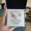 To my Boyfriend's Mom Message Card With Necklace, Boyfriend's Mom Thank you Gift, Gift to my Boyfriend's Mom, Future Mom in Law Gift, Gift For Mother's Day